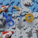 a bunch of objects that are on a wall